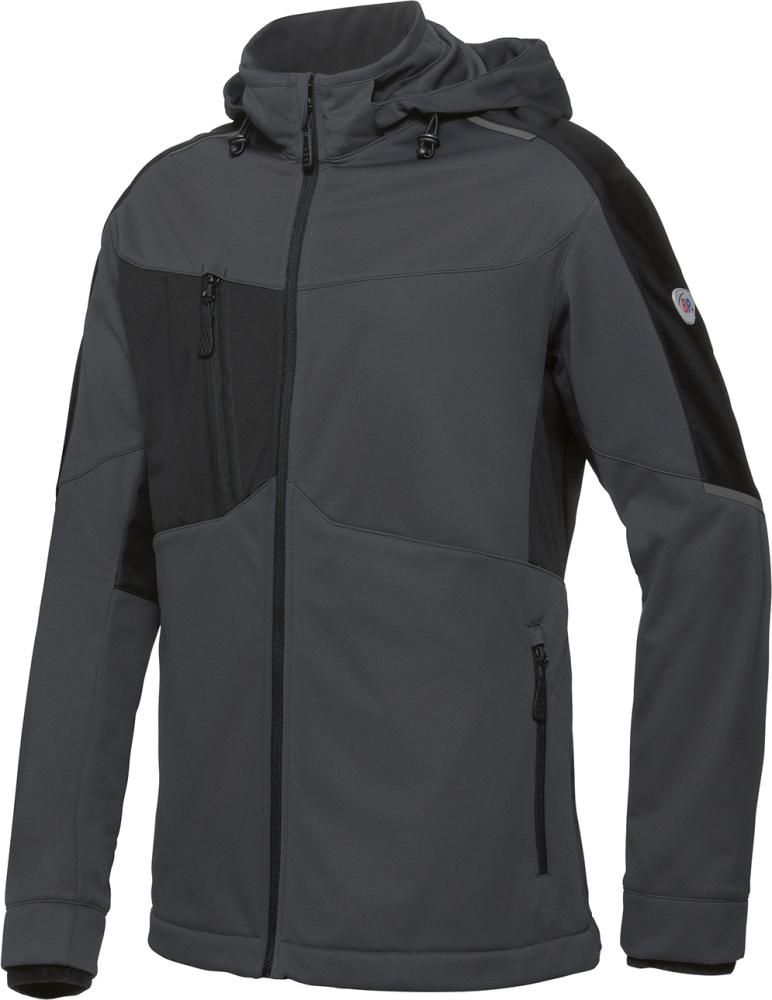 BP 1830-992 Softshelljacke, Anthrazit, Gr. XS