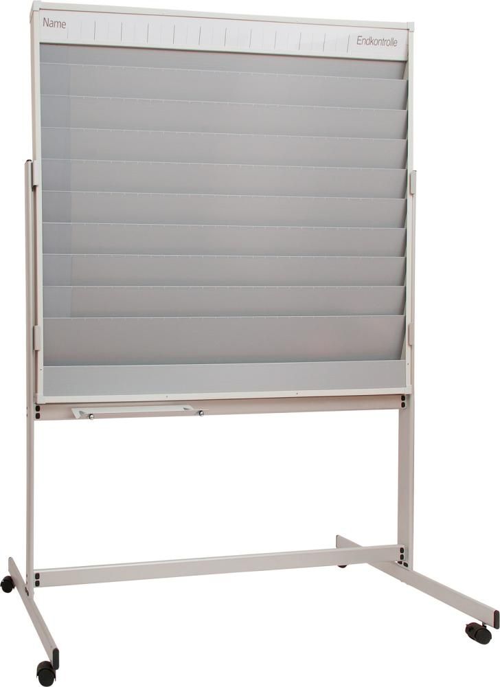 Mobile Planungstafel, 2-sWerkstattplaner 1550 x 1945 mm grau