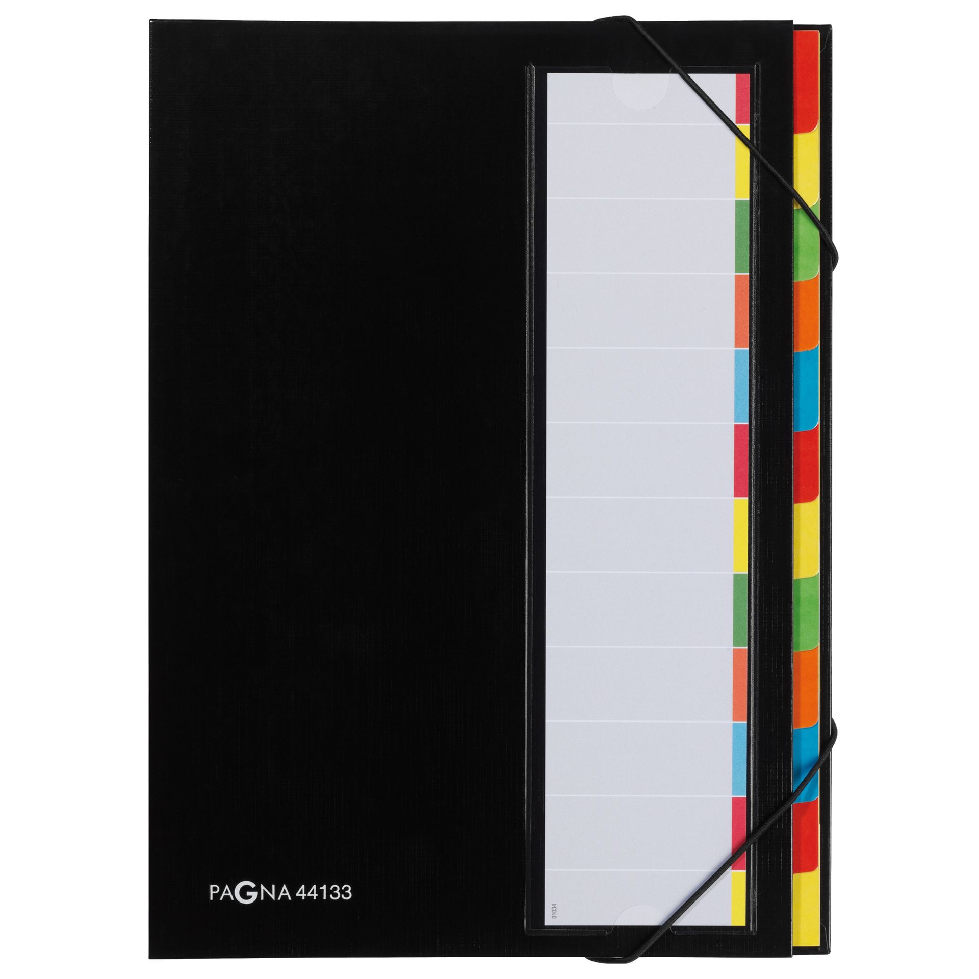 Ordnungsmappe Deskorganizer DIN A4 12Fächer schwarz