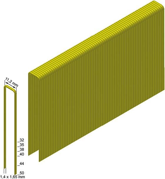 PREBENA Heftklammern, 11100 Stk. Z40CNKHA
