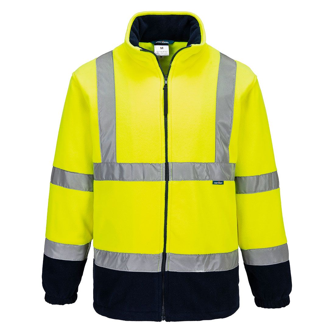 Portwest F301 Warnschutz-Fleecejacke, Gelb, Gr. XL