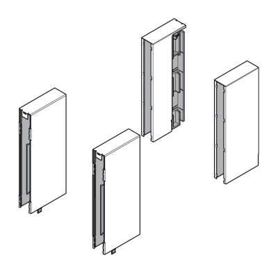 BLUM BOXCOVER Set Höhe=100mm