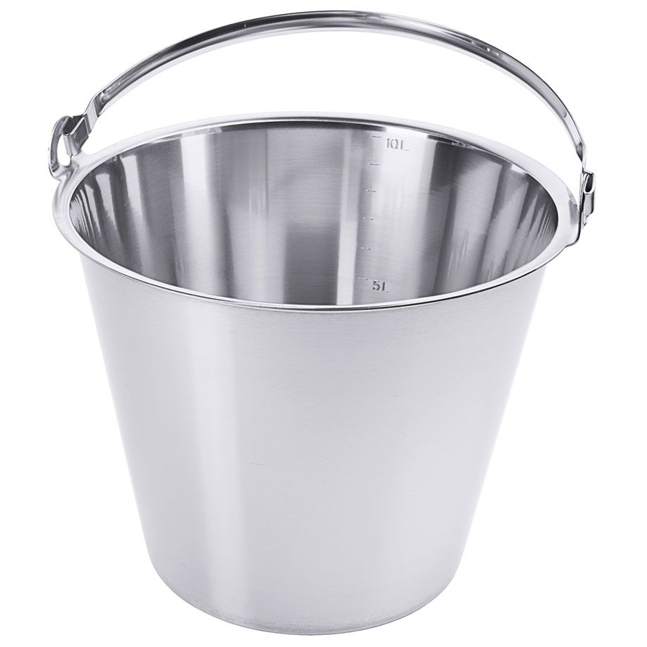 Eimer ohne Bodenreifen, 10 Ltr.,Ø 30 cm, Höhe 25 cm
