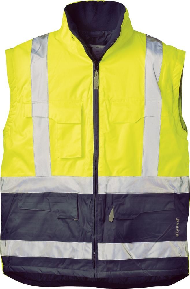 Warnparka Jekyll, Gr. L, gelb/blau