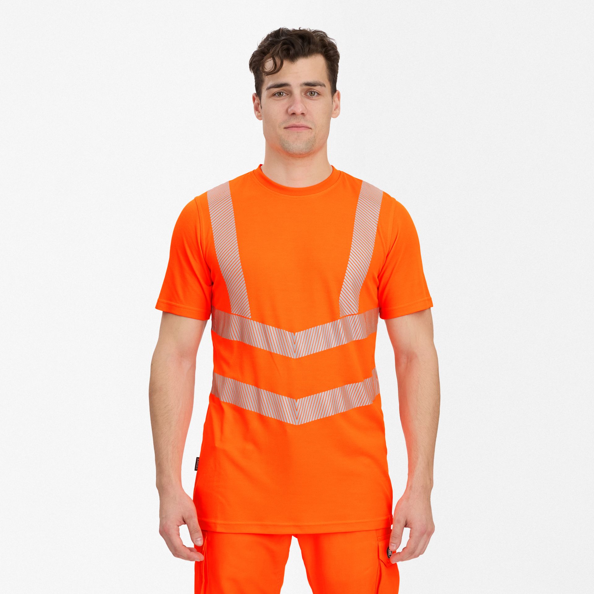 Safety T-Shirt Hi-vis Orange, Gr. XS