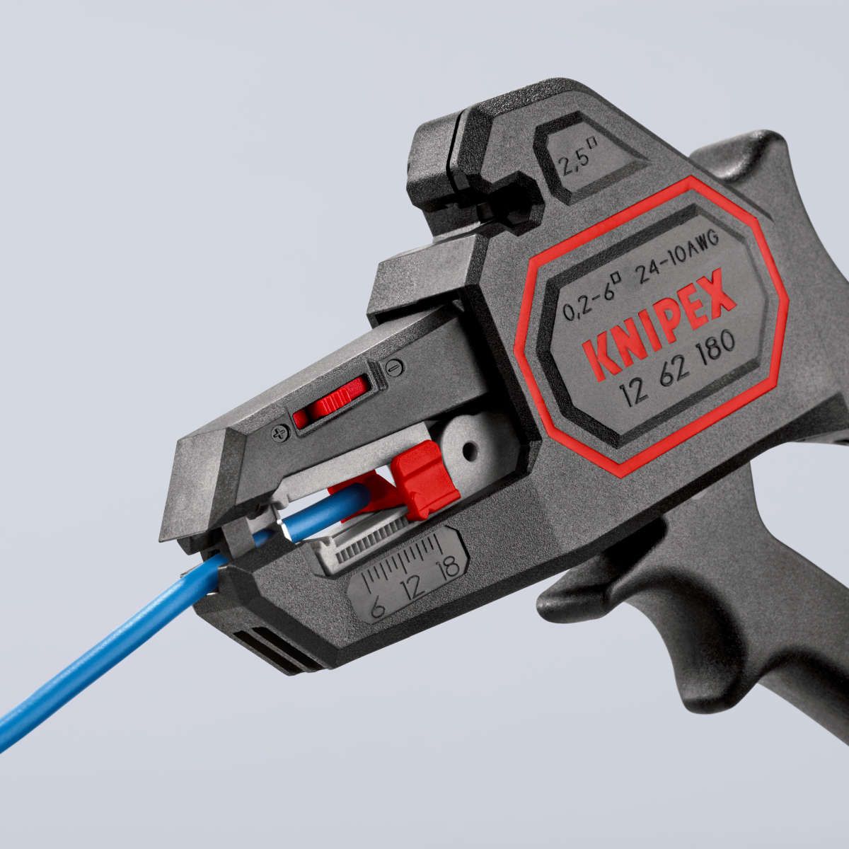 KNIPEX 12 62 180 Automatische Abisolierzange  180 mm