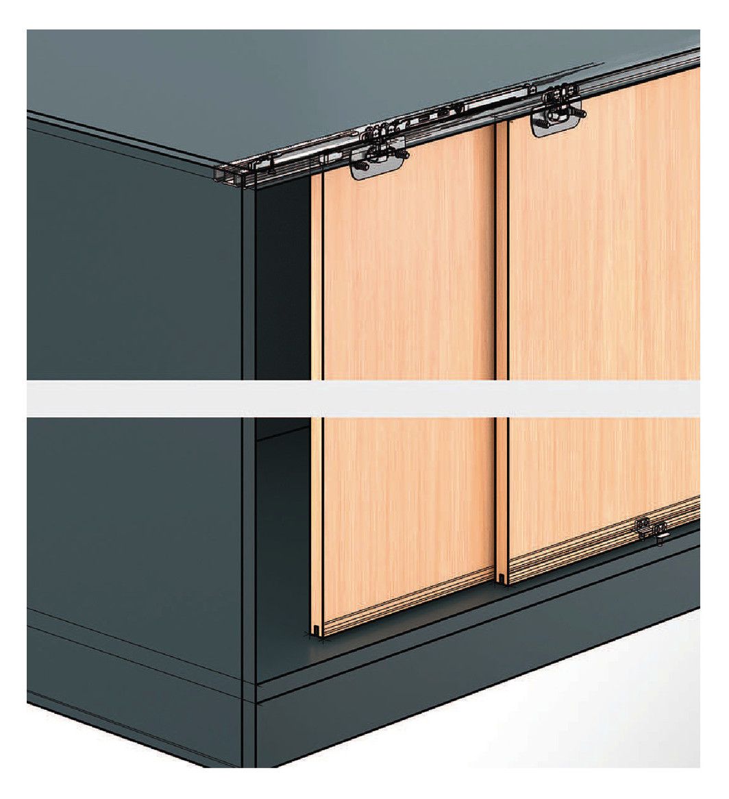 HETTICH Laufprofil SysLine S 2000 mm