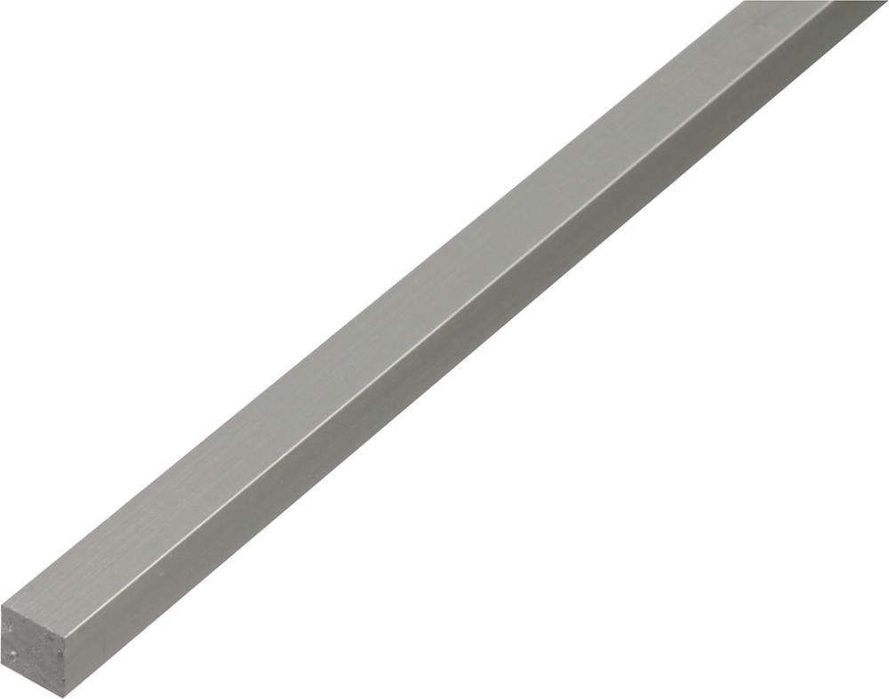 Alu-Vierkantrohr 1000/10x10x1mm silberfarbig GAH Alberts
