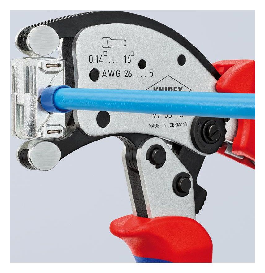 KNIPEX Aderendhülsen-Crimpzange