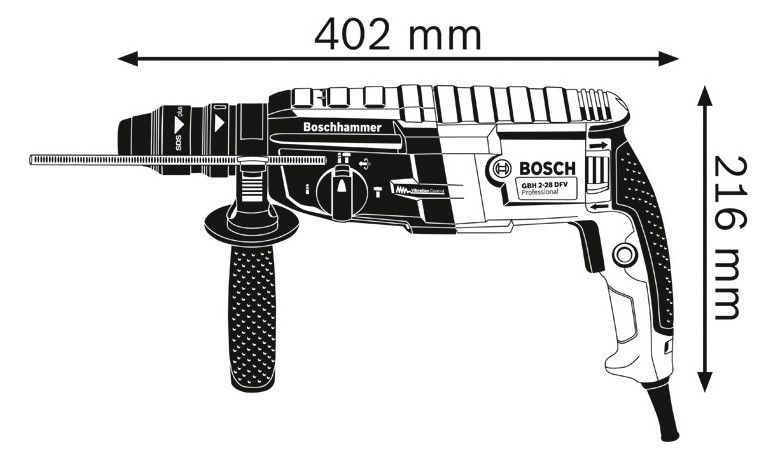 BOSCH Bohrhammer in L-Boxx