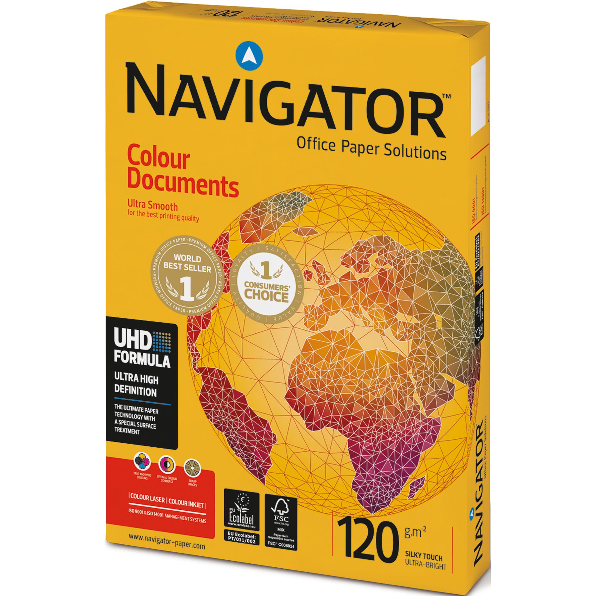 Kopierpapier A4 120g ws 250 Bl./Pack.
