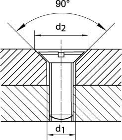Mehrfasenstufenbohrer DIN8374 HSS 90Grad M3 FORMAT