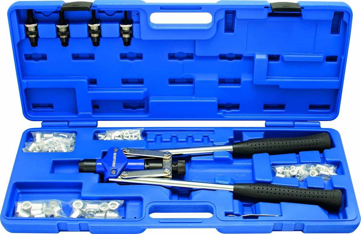 Blindnietmuttern Hebelzangen-Set M4-M10