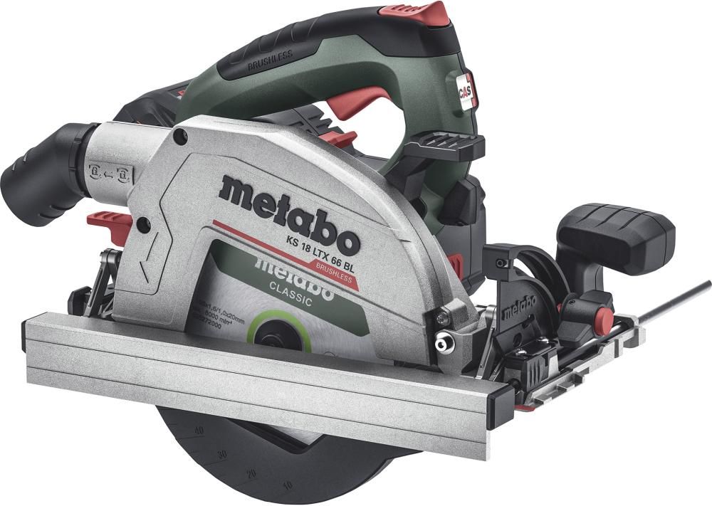 Akku-Handkreissäge solo KS 18 LTX 66 BL Metabo ohne Akku ohne Ladegerät metaBOX