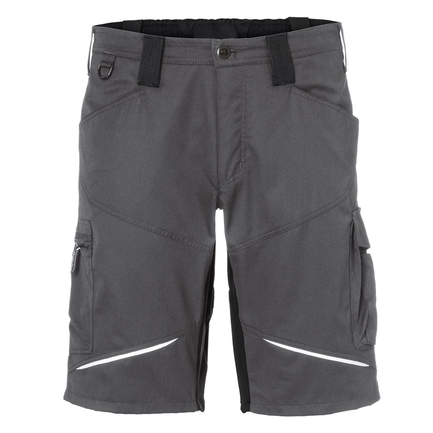 KÜBLER ACTIVIQ Stretchshorts anthrazit/schwarz Gr. 40
