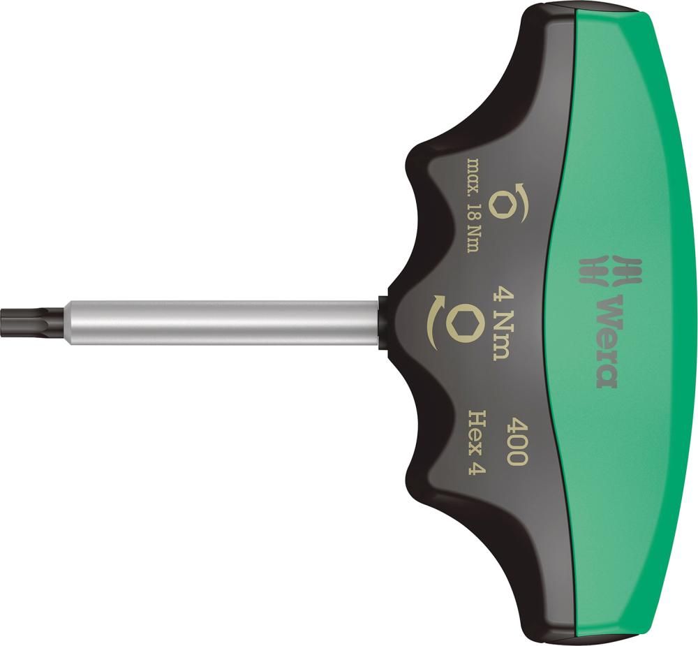Drehmomentindikator mit T-Griff 4x60mm 4Nm Wera