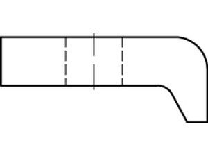 DIN 3568 Stahl Typ KLP 60 / 12 Klemmplatten, feuerverzinkt tZn S