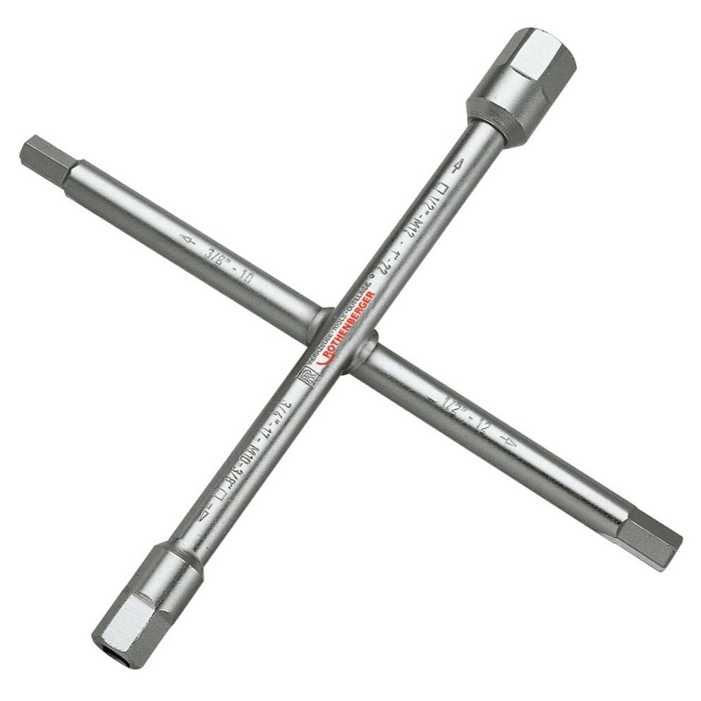 ROTHENBERGER Sanitärkreuzschlüssel