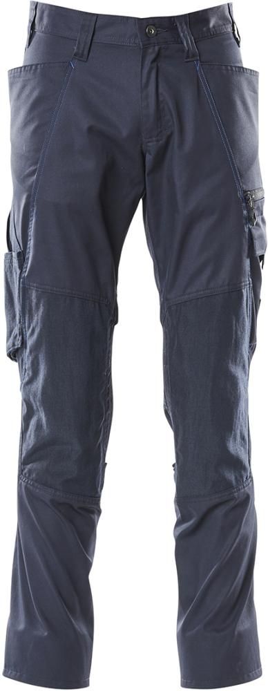 Hose Knietaschen,18379, schwarzblau, Gr.82C58