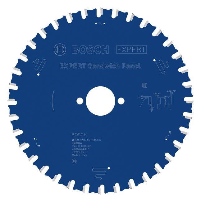 BOSCH HM-Kreissägeblatt, "Sandwich"