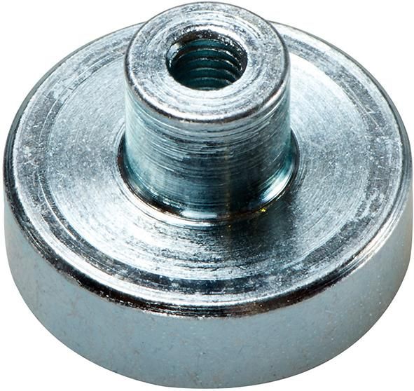 Flachgreifer-Magnet SmCo mit Gewindebuchse 6x4,5/ 11,5mm FORMAT