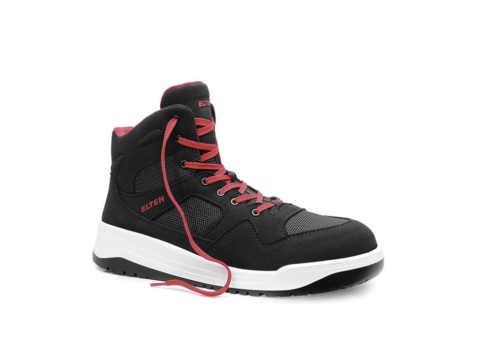 ELTEN LAKERS Sicherheitsstiefel Mid S1P ESD, Schwarz, Gr. 43