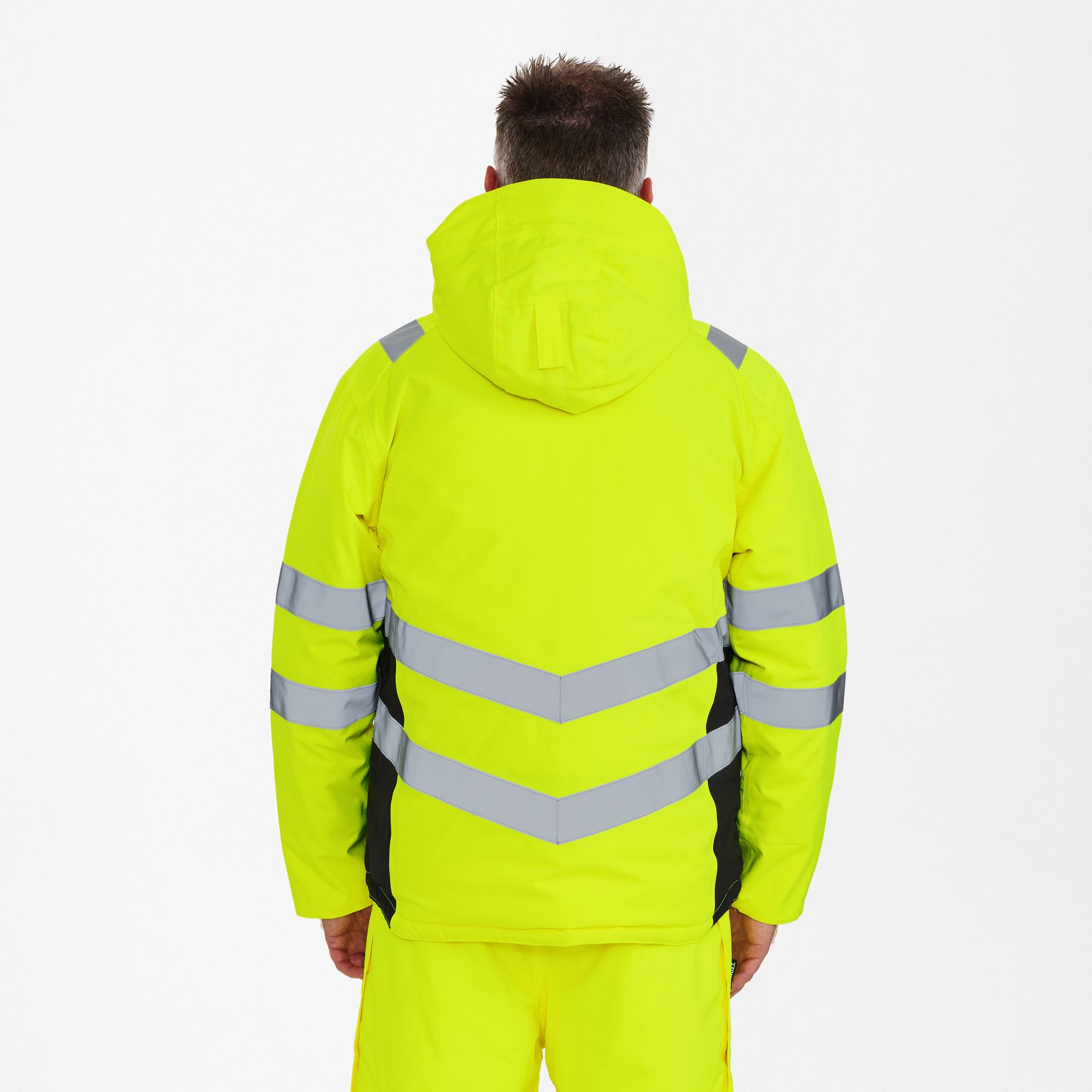 Safety Winterjacke Gelb/Schwarz, Gr. XL