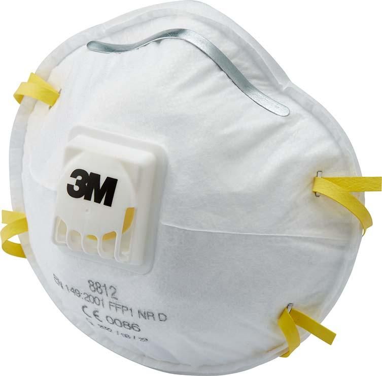 Atemschutzmaske 8812, FFP1 NR D 3M