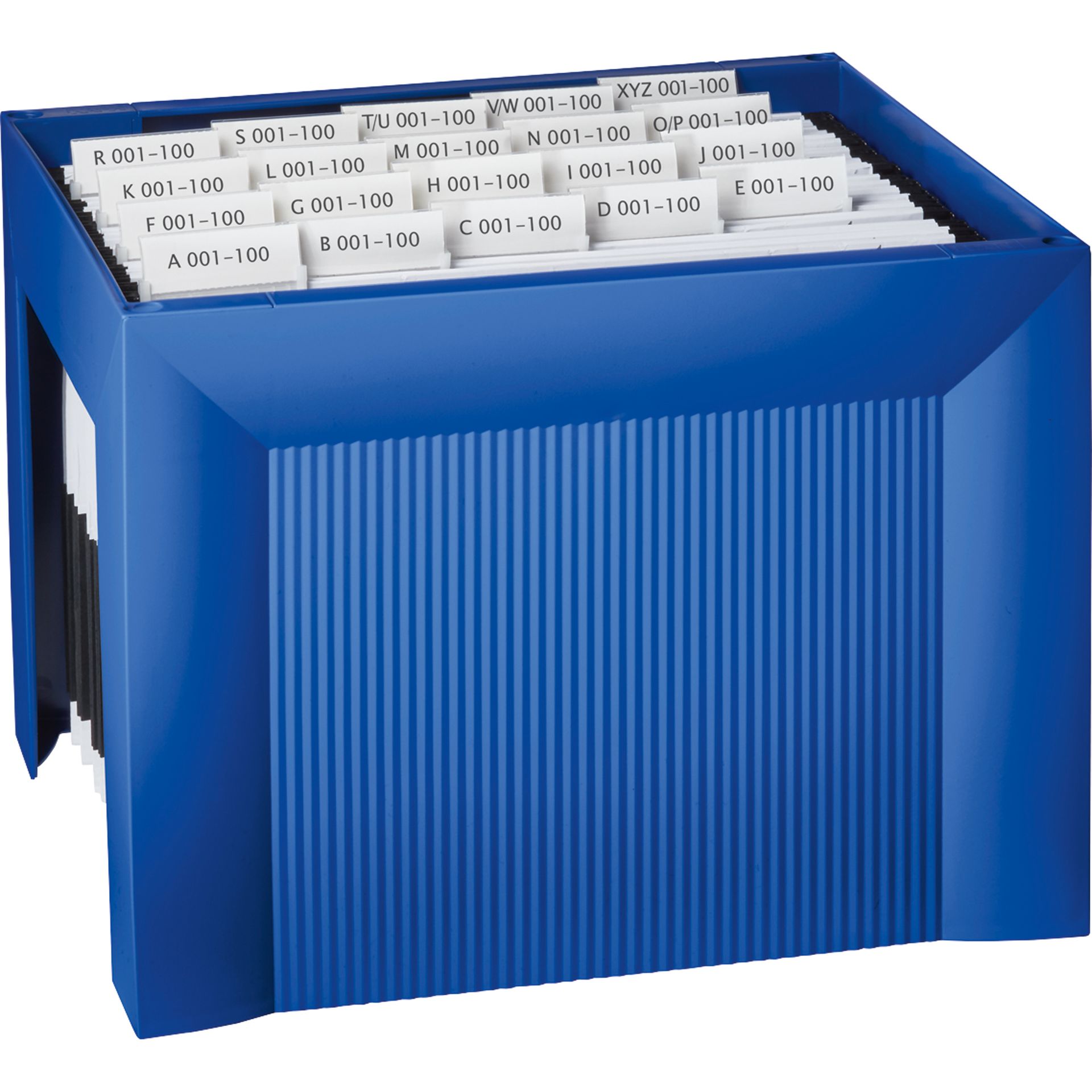 Hängebox KARAT DIN A4 für 35Mappen blau