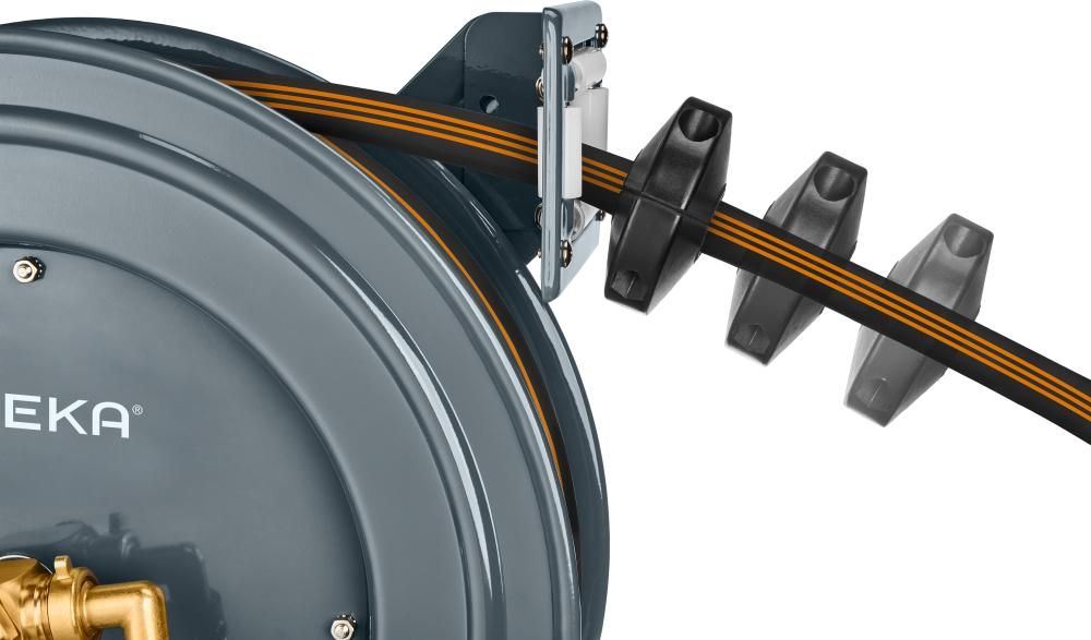 GEKA plus automatischer Schlauchaufroller PA20GSKinkl 15m-EPDM-Schlauch EURO TRIX 3/4"& Arm.