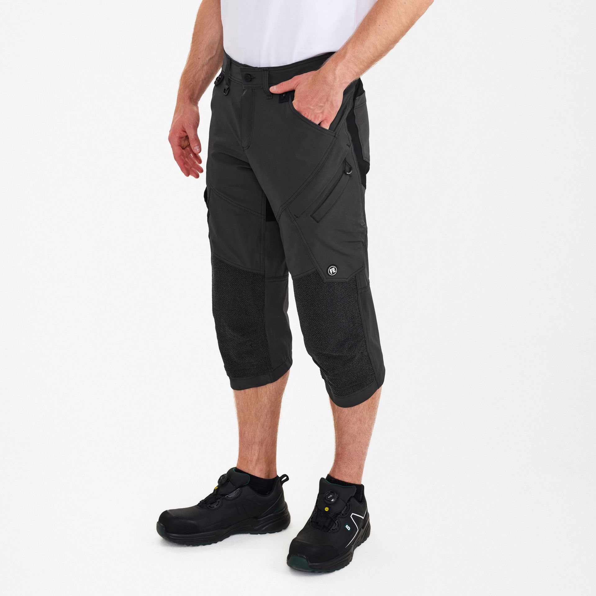 X-treme 3/4-Hose mit 4-Wege-Stretch Anthrazit Grau, Gr. 42