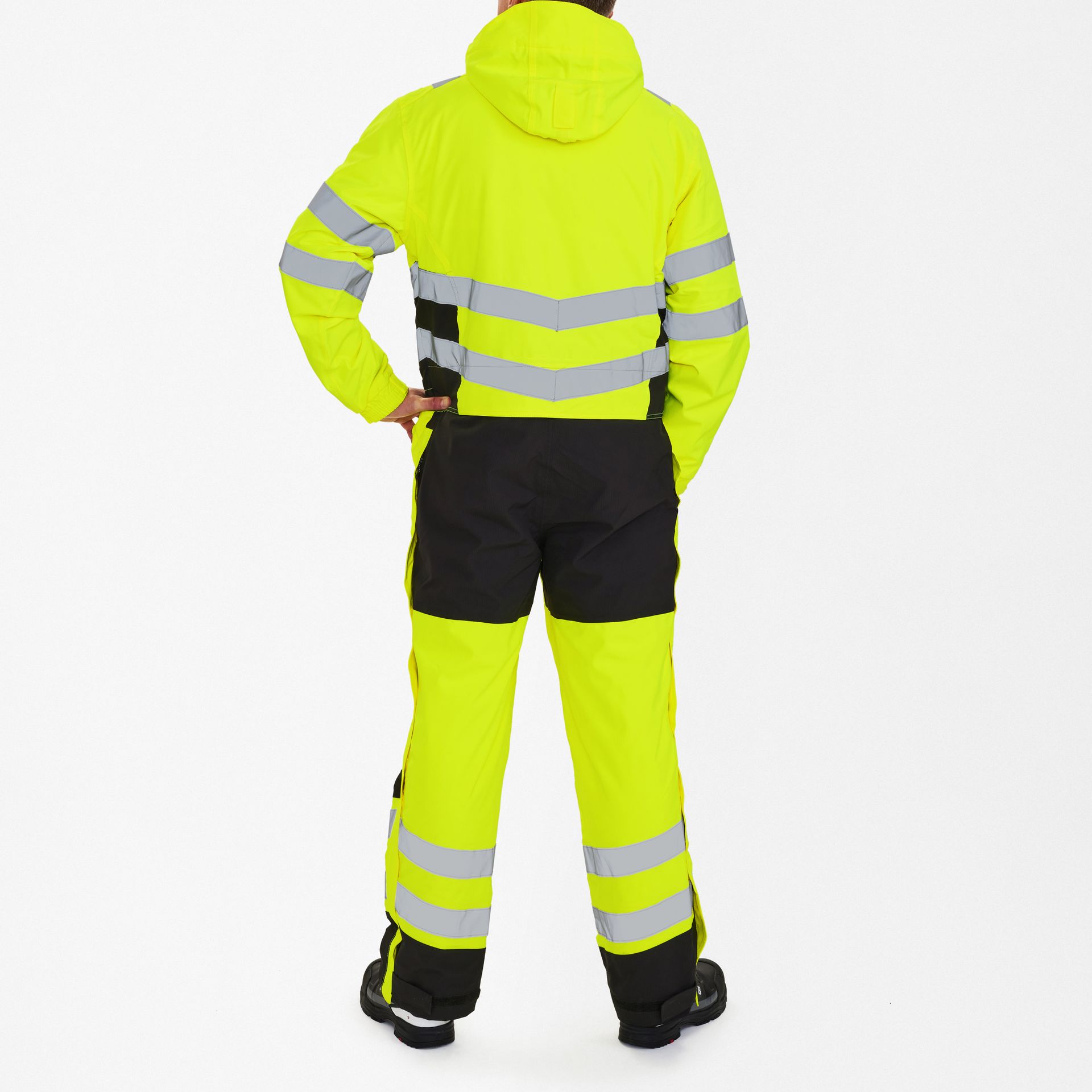 Safety Winteroverall Gelb/Schwarz, Gr. 4XL