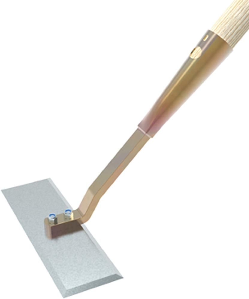Profi-Rechteckschuffel Breite 15 cm ohne Stiel auswechselbares Messer