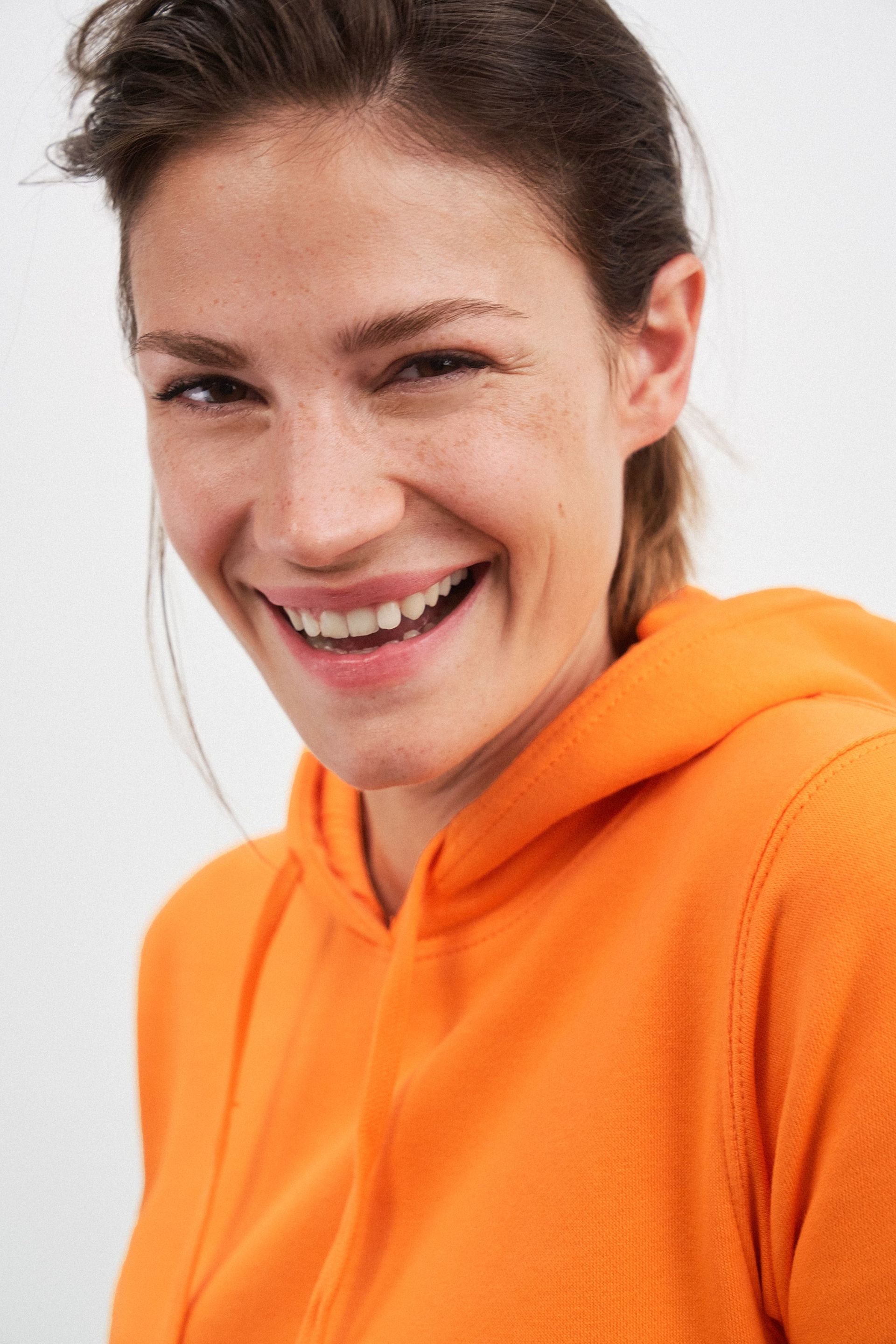 James & Nicholson JN051 Damen-Sweatshirt, Grau, Gr. L