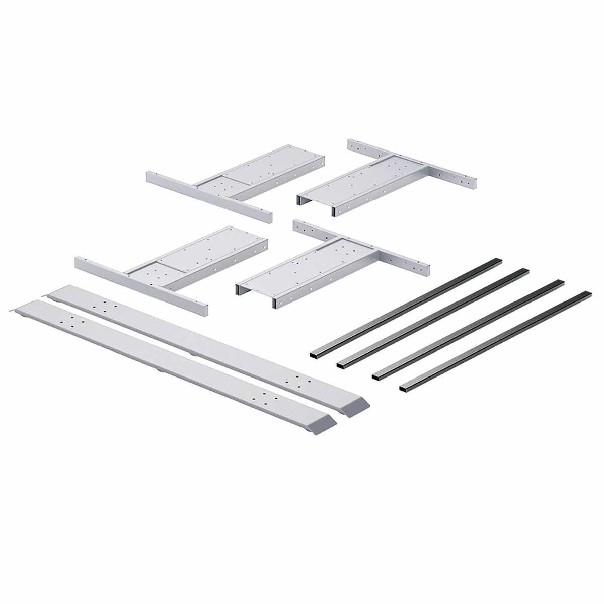 LDS Gestell-Modul Bench   weiss