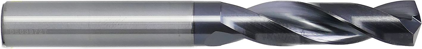 VHM-Hochleistungsbohrer 3xD Ø 1,00 mm, TiAlN