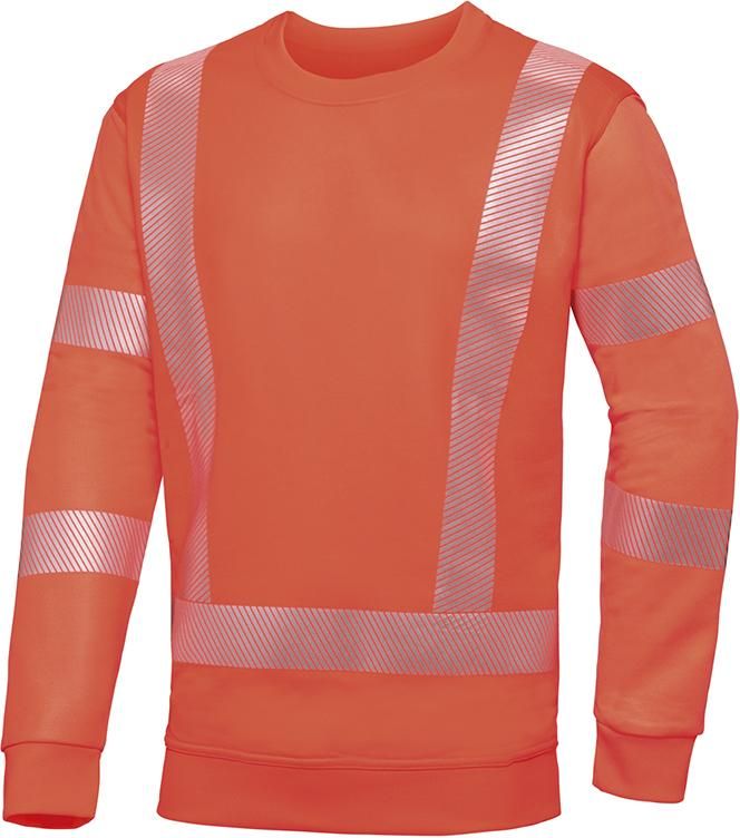 Sweatshirt 2134-873, warnorange, Gr.S BP Hi-Vis Comfort