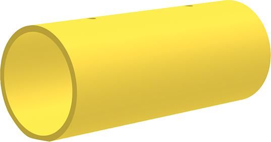 Rundholm B400-929 mm für Barriere Charlie D160 mm gelb VE = 2 Stück