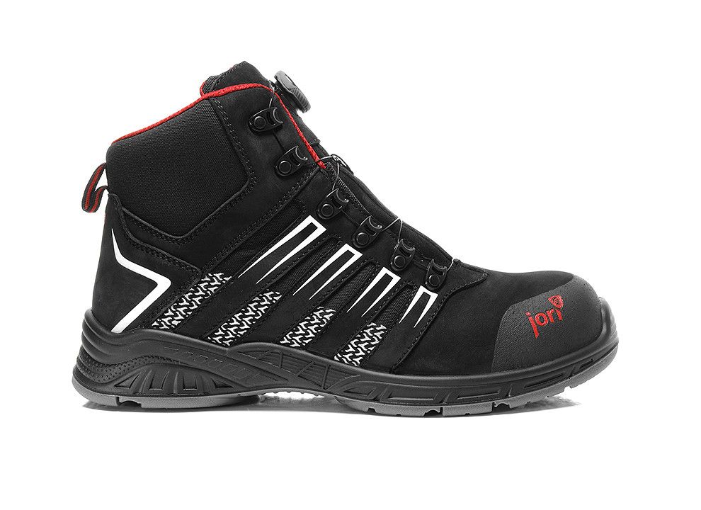 ELTEN jo_TWIST BOA Sicherheitsstiefel Mid S1P, Schwarz, Gr. 38