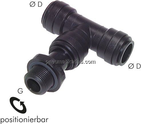 T-Steckanschluss G 3/8"-15mm, IQS-Big