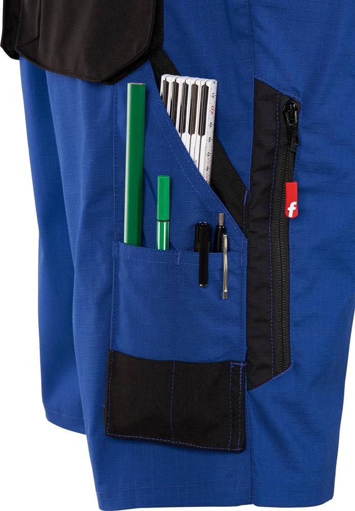 H-Bermuda Performance kornblau/schwarz Gr. 50 FORTIS