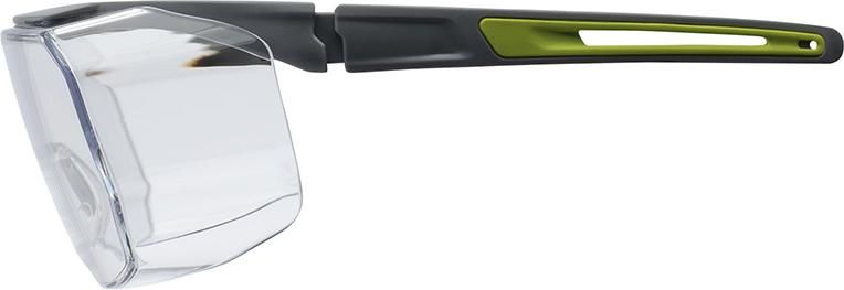Überbrille AVATAR+, klar Bügel schwarz/gelb Honeywell