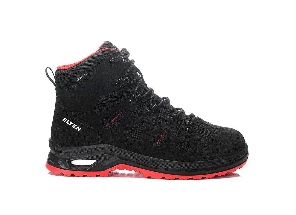 Sicherheitsstiefel RIWEMO XXP GTX® black-red Mid ESD S3S WR, Gr. 42