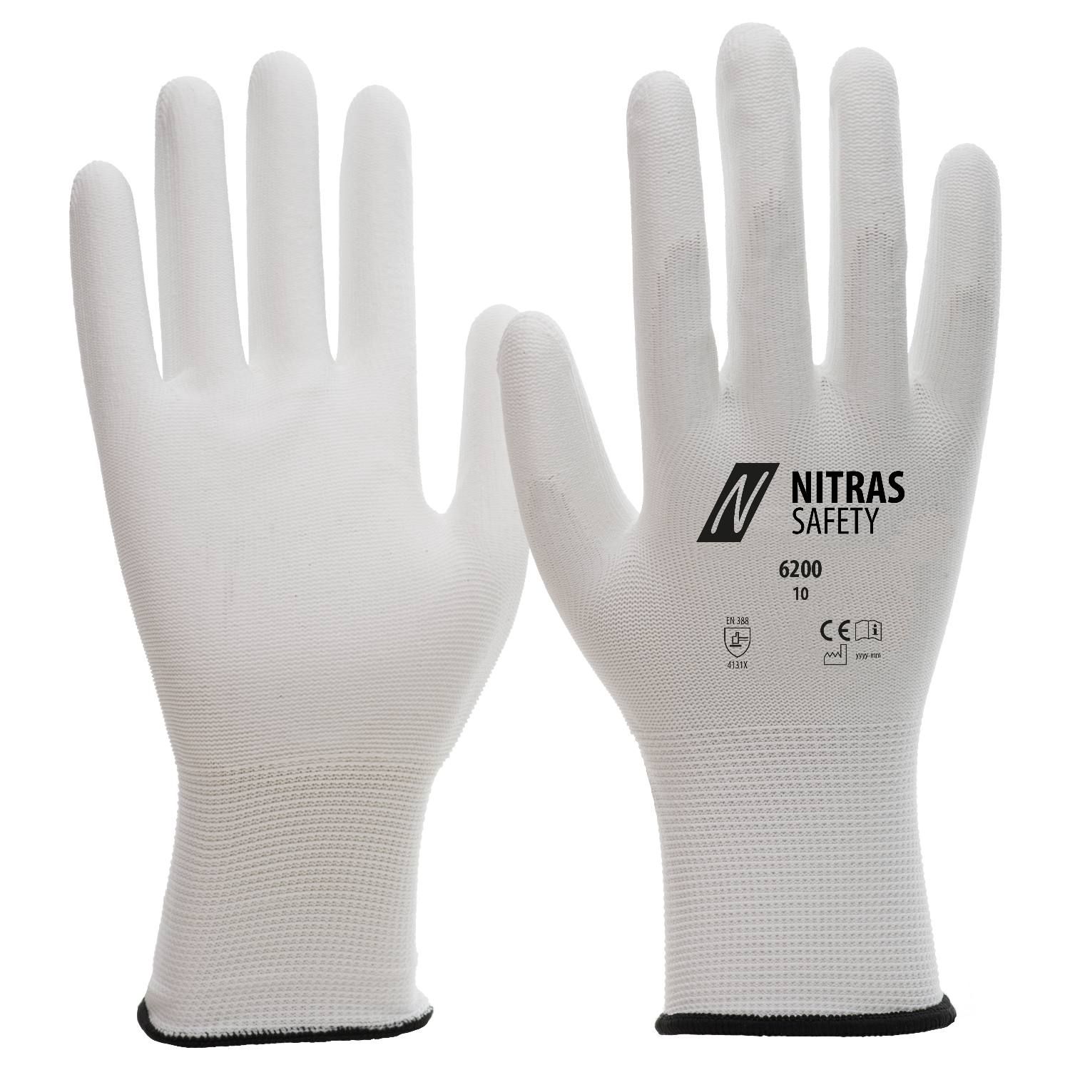 NITRAS Nylonhandschuhe 6200