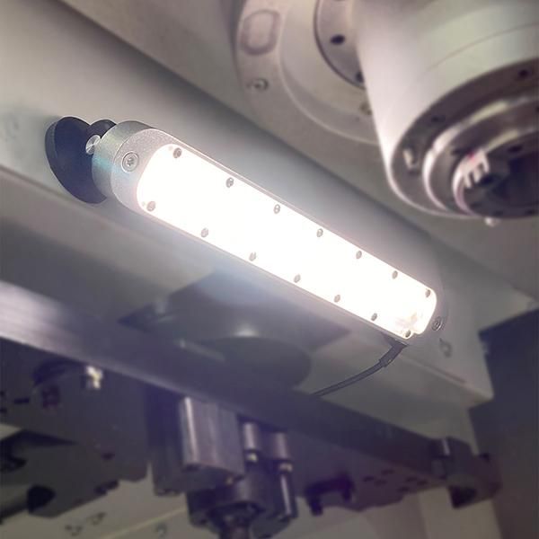 LED-Maschinenleuchte Lichtleiste 202mm 600Lumen schwenkbar Bauer + Böcker