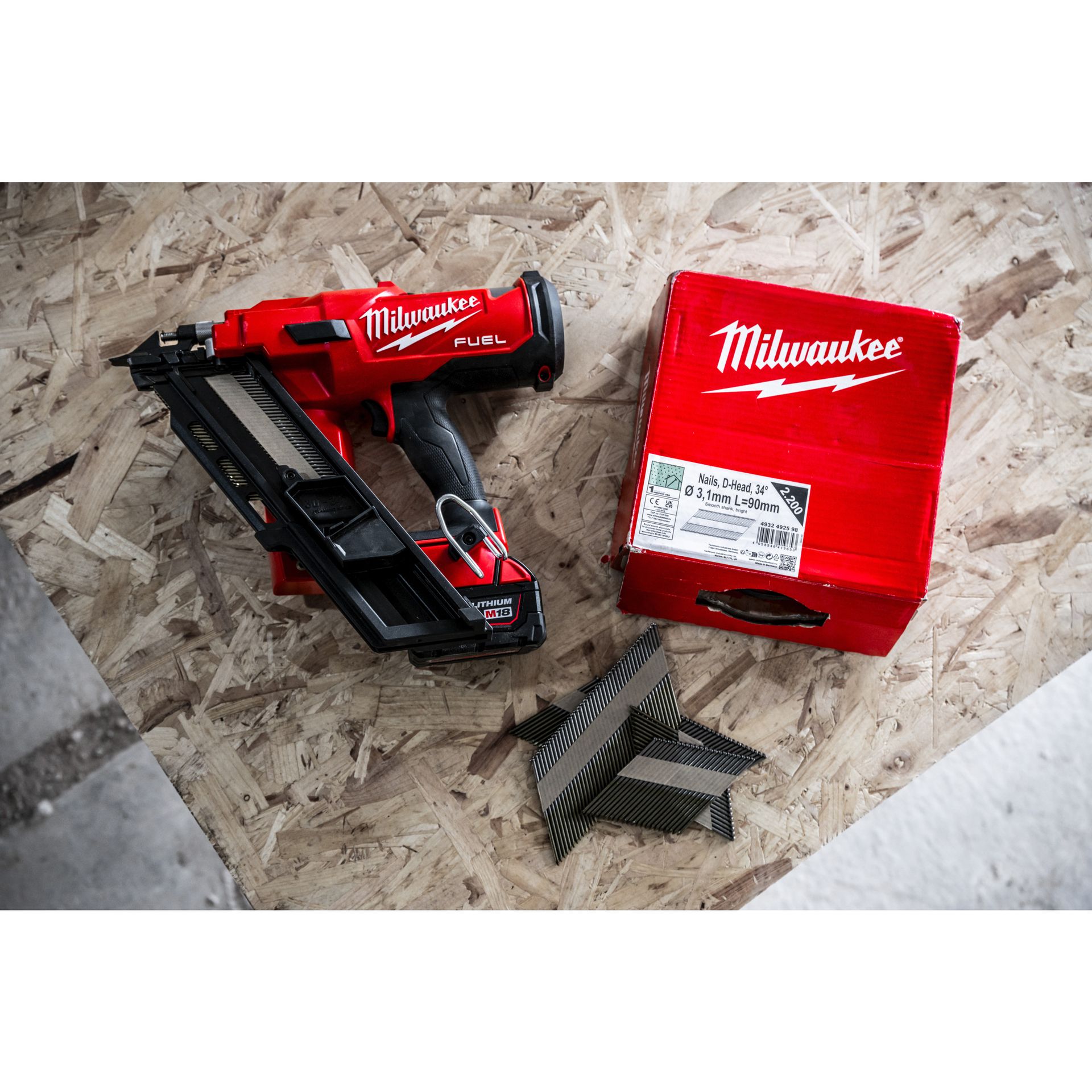 MILWAUKEE Akku-Nagler