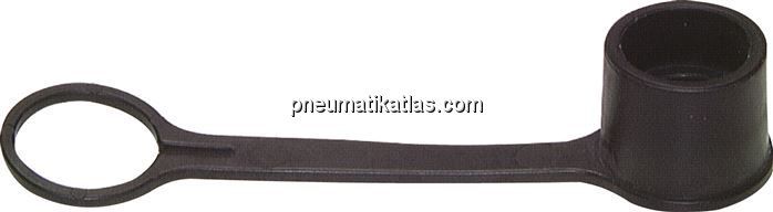 Schraubkupplung 700 bar,NPT 3/8" (AG) ,Muffe inkl. Staubkappe (Für Einsatz am Zy