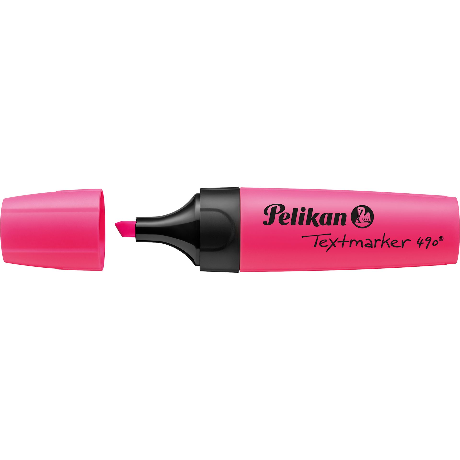 Textmarker 490 1,2-5mm Keilspitze rosa