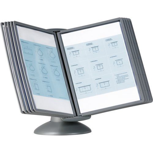 Sichttafelständer SHERPA motion 10 DIN A4 graphit