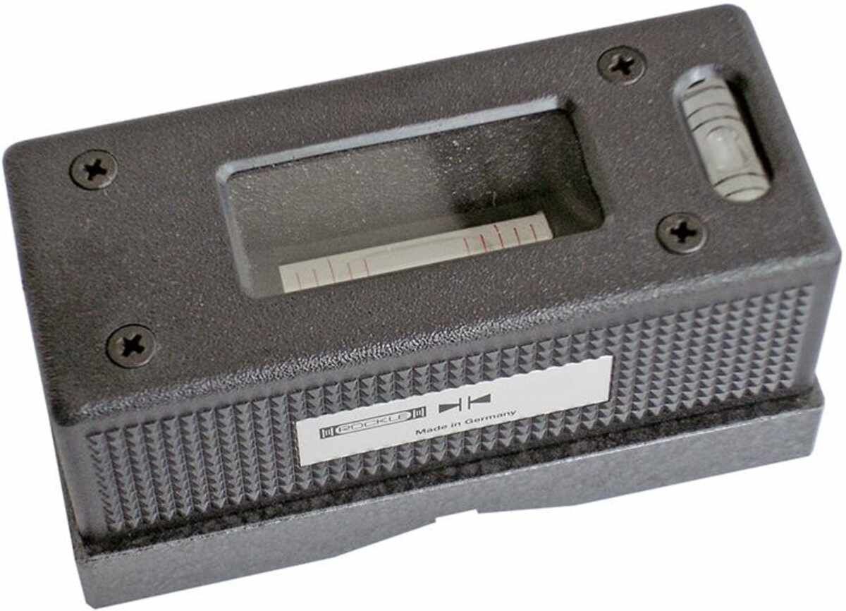 Kurbelzapfen-Wasserwaage 60x42 mm /0,2 mm ROECKLE